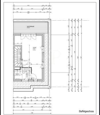 Grundriss Staffelgeschoss
