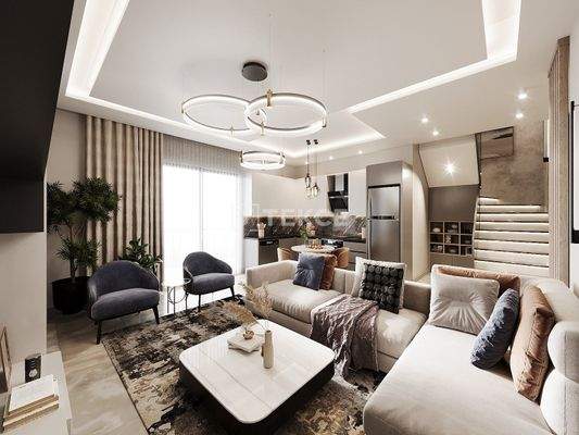 Apartments in a Complex with Pool in a Natural Setting in Alanya