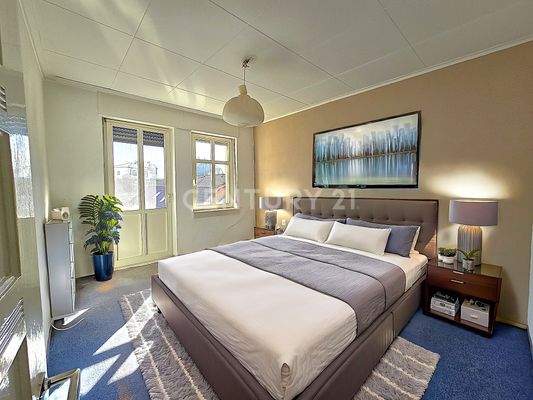Schlafzimmer der Whg. 2.OG als mögl. Einrichtungsbeispiel