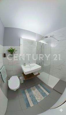 Virtuell modernisierte Duschbad