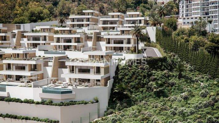 Stylish Beachfront Houses with Private Pools in Granada Almuñecar