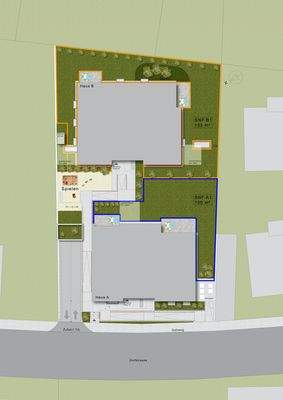 Lageplan, Aussenbereich