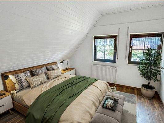 Virtual Staging - Schlafzimmer