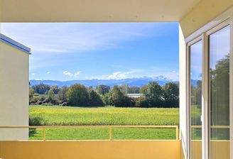 Loggia Blick auf den Sentis