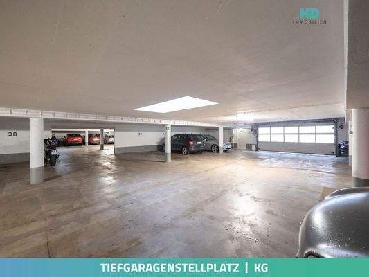 Der Tiefgaragenstellplatz 