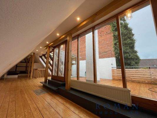 DG: Aussicht zur Dachterrasse