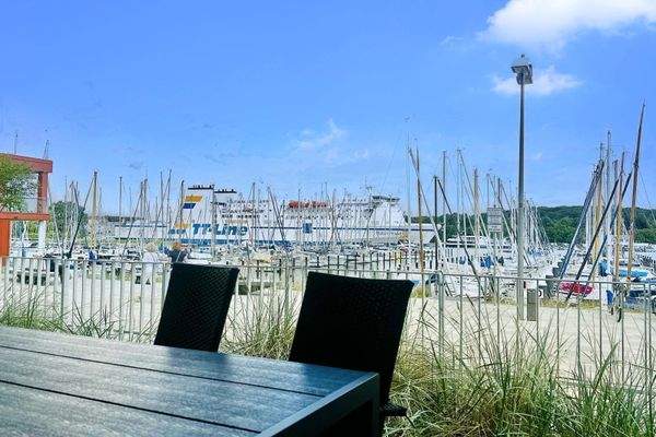 Die Schiffe zum greifen nah