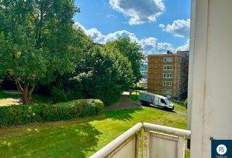 Ausblick vom Balkon