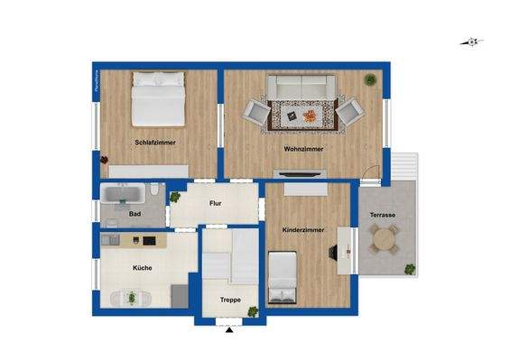 Grundriss - Erdgeschoss 