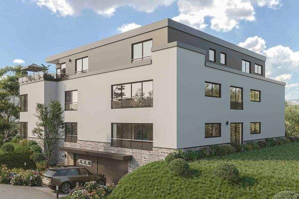 Haus Eingang-Tiefgarage