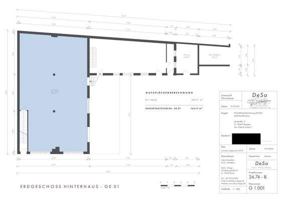 Grundriss GE 01 - HH