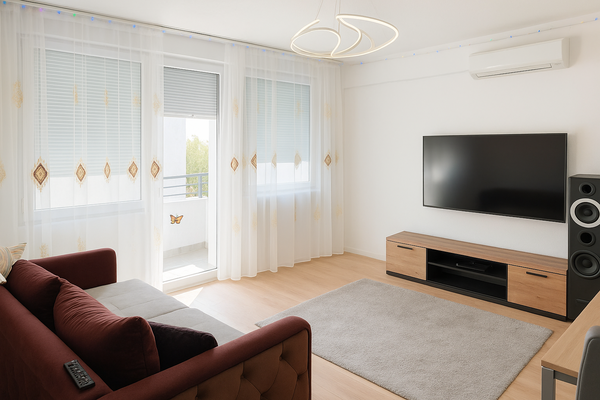 Wohnbereich, Ausgang Terrasse