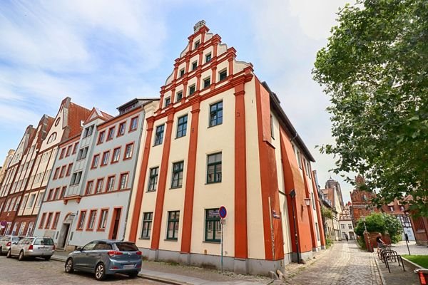 Eckansicht mit Blick in die Bechermacherstraße