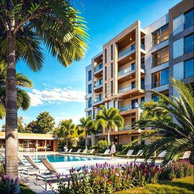 Apartments in a Secure Complex with Pool in Bursa Nilüfer