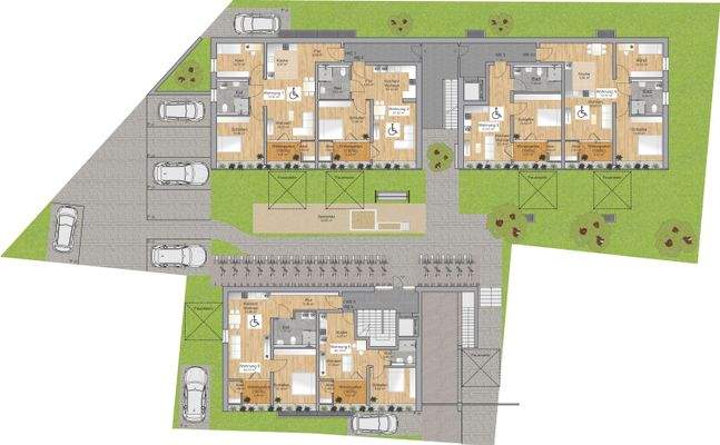 Grundriss - gesamtes Erdgeschoss