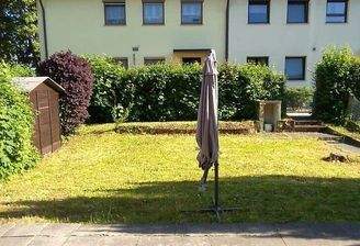 Der Gartenanteil der EG Wohnung