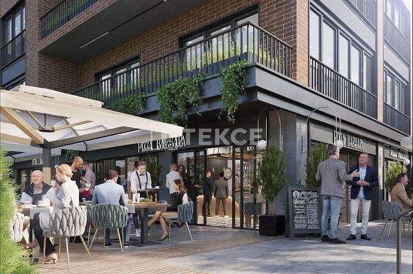 Commercial Properties on the Main Street in Ataşehir Istanbul