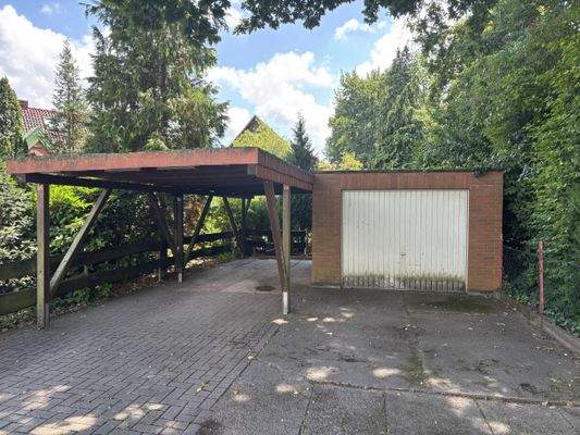 Doppelcarport bund Garage