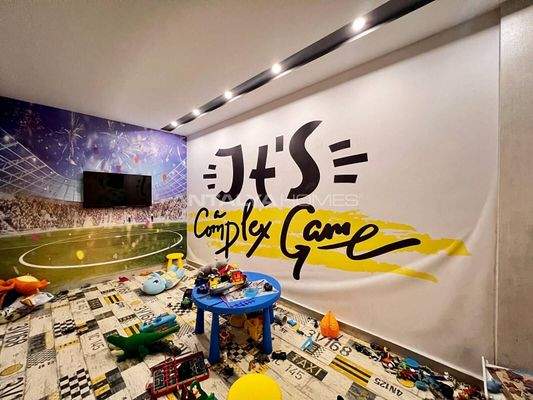 Key-Ready Flat in a Richly Featured Project in Alanya Antalya