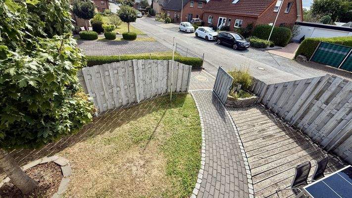 Blick auf den Garten