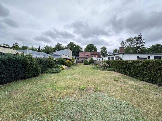 hintere Grundstücksansicht