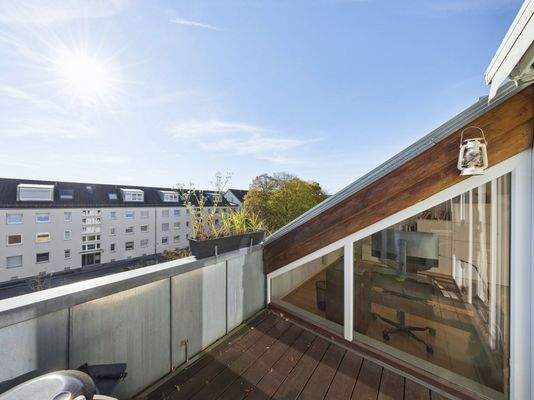 Dachterrasse Ansicht I