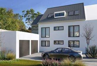 Nord Ansicht Merhfamilienhaus mit 3 Wohneinheiten