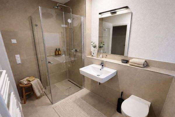 Badezimmer mit Homestaging