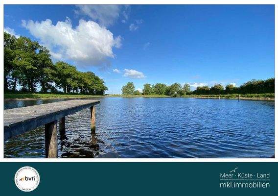 ein paar Meter entfernt