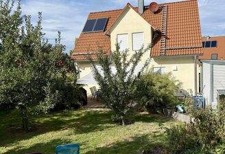 Blick aus dem Garten