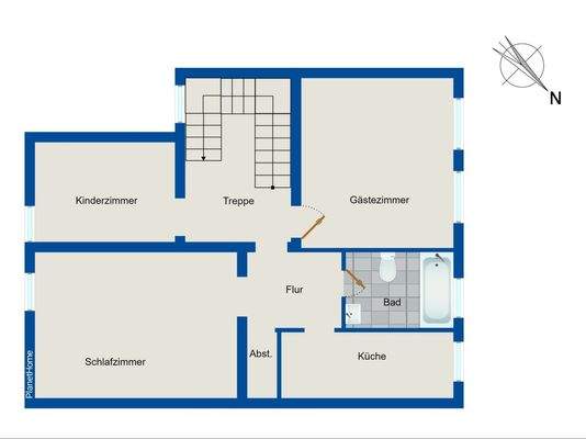 Grundriss Dachgeschoss