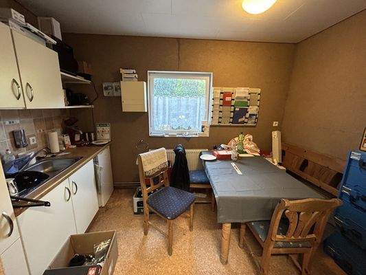 Pausenraum im Ladenlokal