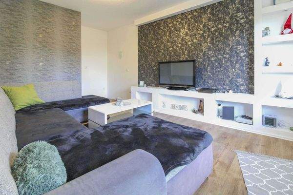 Wohnzimmer Wohnung Anbau