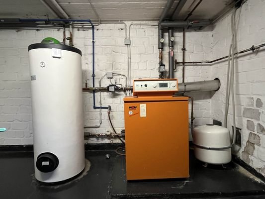 Gas-Zentralheizung im KG