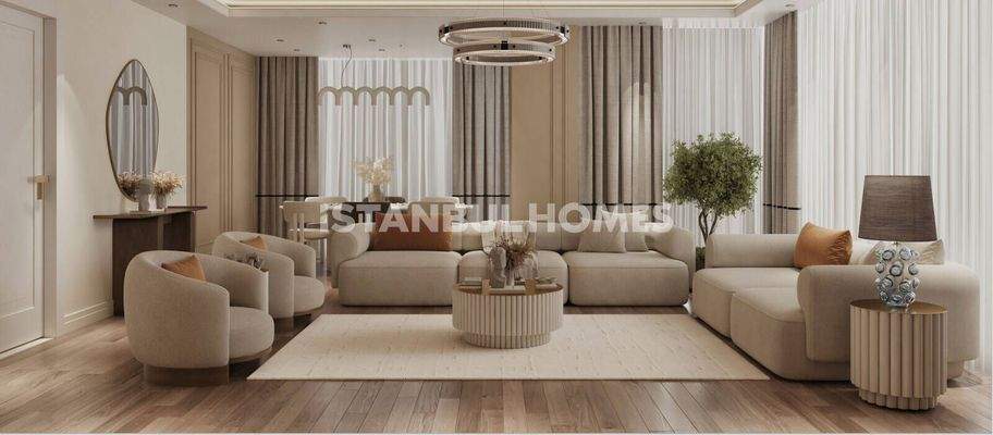 Sea View Apartments Near Main Avenue in Istanbul Uskudar