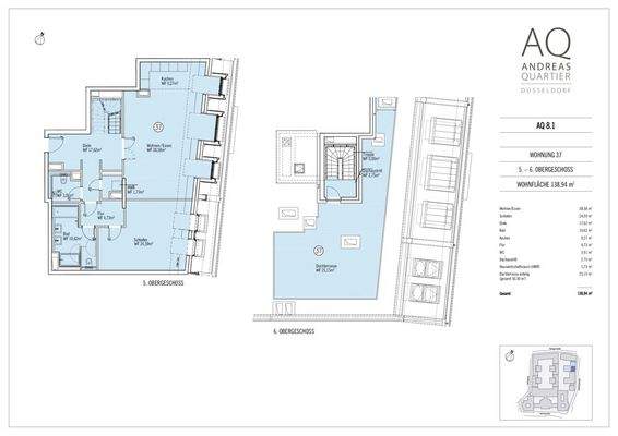 Grundriss AQ 8.1 WE 37