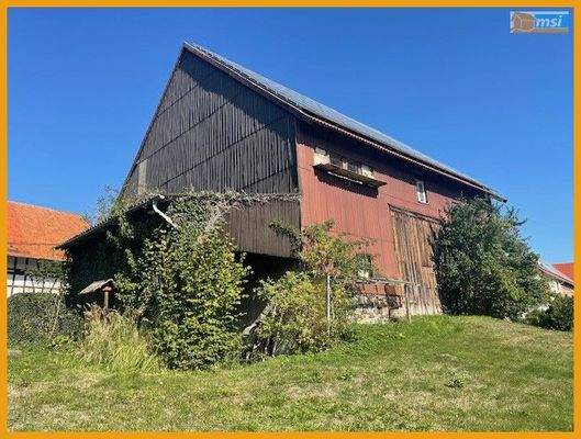 Hinteransicht Scheune