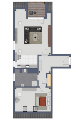 Grundriss Vorwerker Straße 133, 3.OGRM WE26
