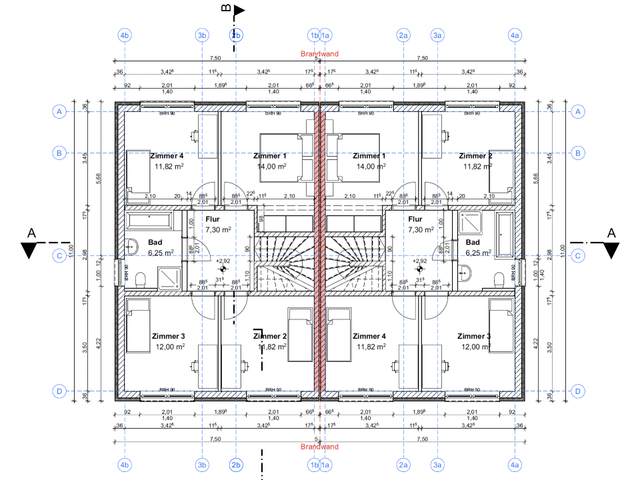 Doppelhaus-Hälfte als Ausbauhaus in der Gartenstadt ERIKA Laubusch - Bild 4