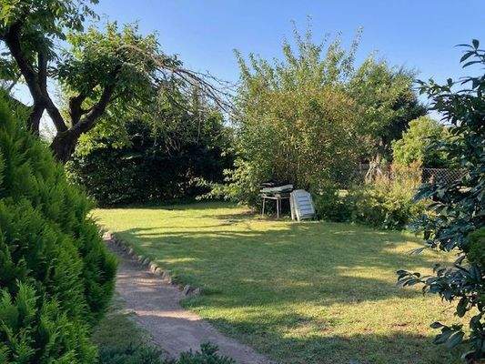 Grundstück in Südausrichtung