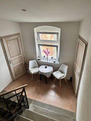 Treppenhaus Absatz Dachgeschoss