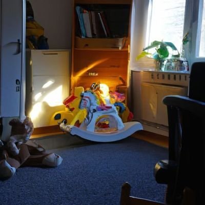 Kinderzimmer mit Schaukelpferd 1