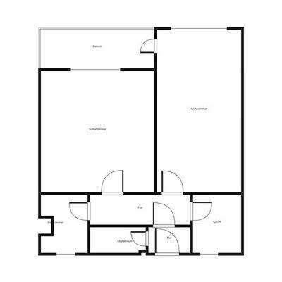 5 Grundriss, 5. OG, 2. Whg. links