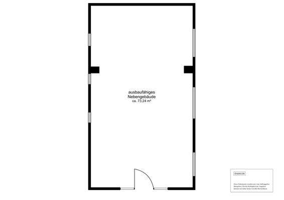 Grundriss Nebengebäude