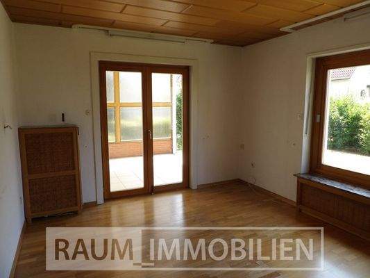 Teilansicht Wohnzimmer