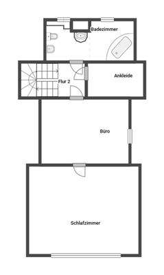 Grundriss Skizze 2.OG