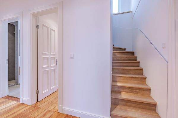 Treppe ins Dachgeschoss