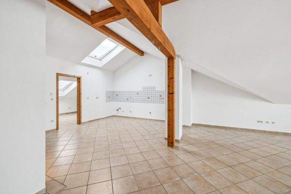 Wohnzimmer/Küche (Whg. DG)