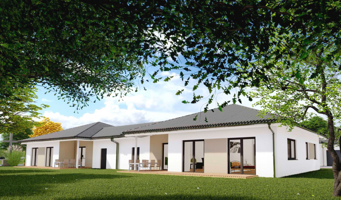 Neubau Service Bungalows