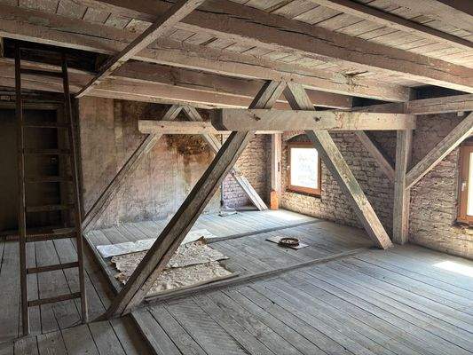 Ist-Zustand (Dach wird vollständig abgetragen)